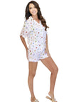 Charlee Short Button Up Bamboo Pajamas