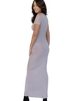 Danica Taupe Bodycon Maxi Dress