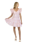 Carly Floral mini Dress