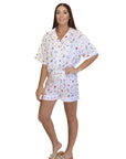 Charlee Short Button Up Bamboo Pajamas