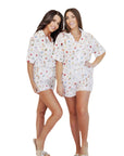Charlee Short Button Up Bamboo Pajamas