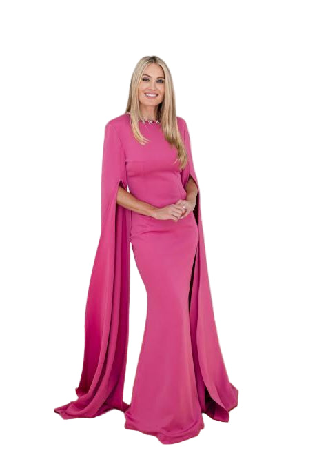 Elena Mulberry Bodycon Gown – Robin Towle