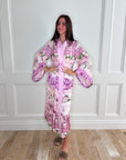 Eden Exclusive Print Satin Robe
