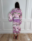 Eden Exclusive Print Satin Robe