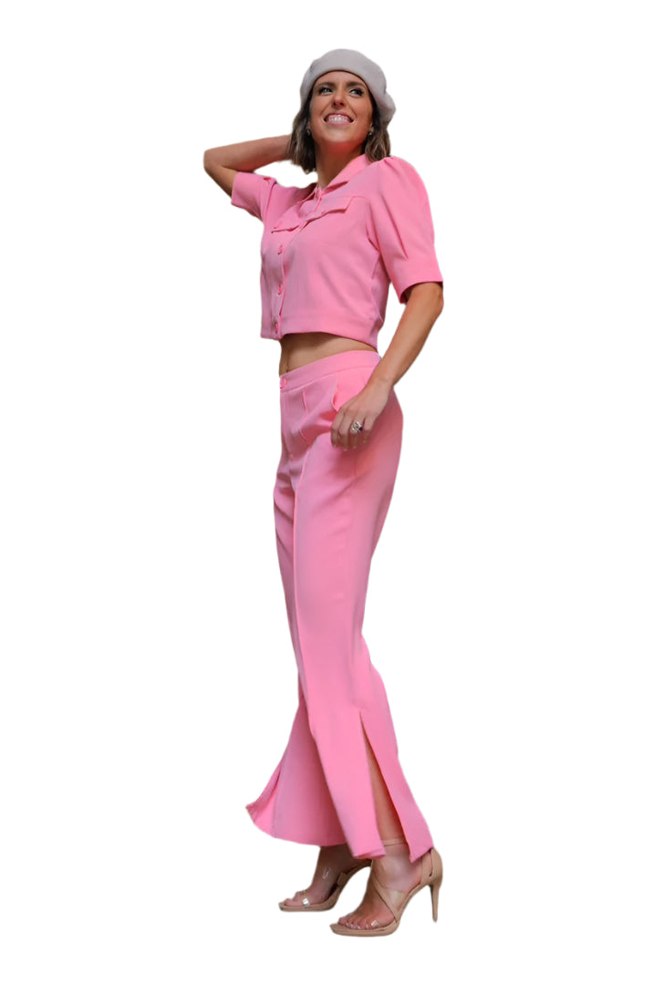 Charmaine Cropped pant suit