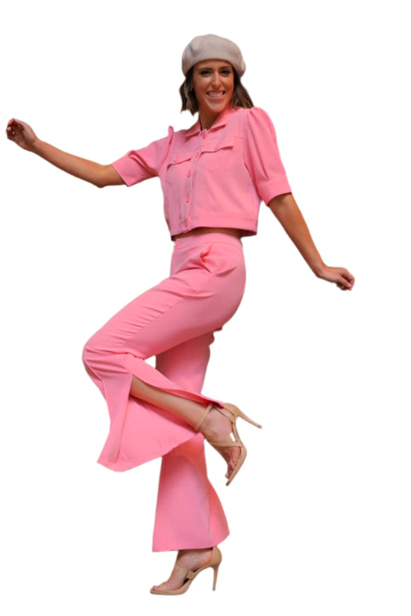 Charmaine Cropped pant suit