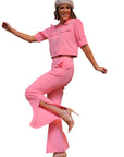 Charmaine Cropped pant suit