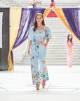 Carmen Floral Long pant suit