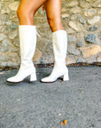 Juliette Knee High Square Toed Boot