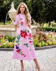 Destiny Floral Midi Dress