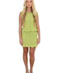 Elsie Green Two piece Knit skirt set
