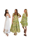 Chelsea White Embroidered Maxi Dress