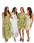 Chelsea White Embroidered Maxi Dress