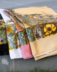 Dahlia Satin Printed Scarf