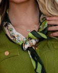 Butterfly Grove Silk Scarf