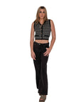 Deborah Striped Sweater Vest