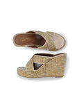 Cassi Criss Cross Grass Wedge