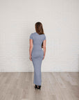 Dana Gray Bodycon Midi dress