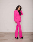Chantel Iconic Hot Pink Suit
