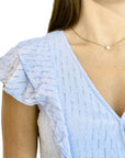 Bailey Blue Mini Flirt Dress