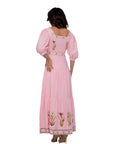 Carina Pink Maxi Dress