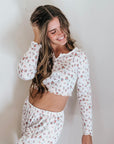 Delicate Blossoms floral pajamas