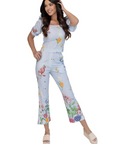 Cali Beth cropped Floral Pant Set