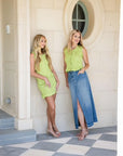 Elsie Green Two piece Knit skirt set