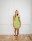 Elsie Green Two piece Knit skirt set