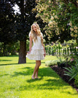 Cameron Short White Layered Dress